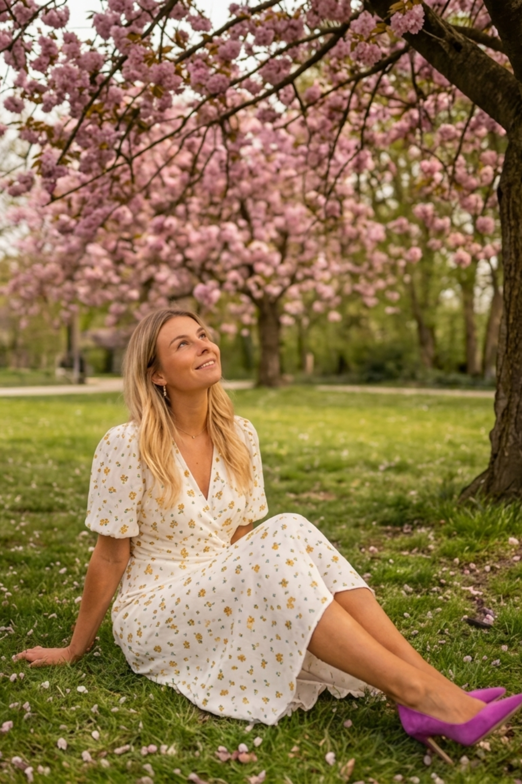 Katharina | Somrig Midiklänning