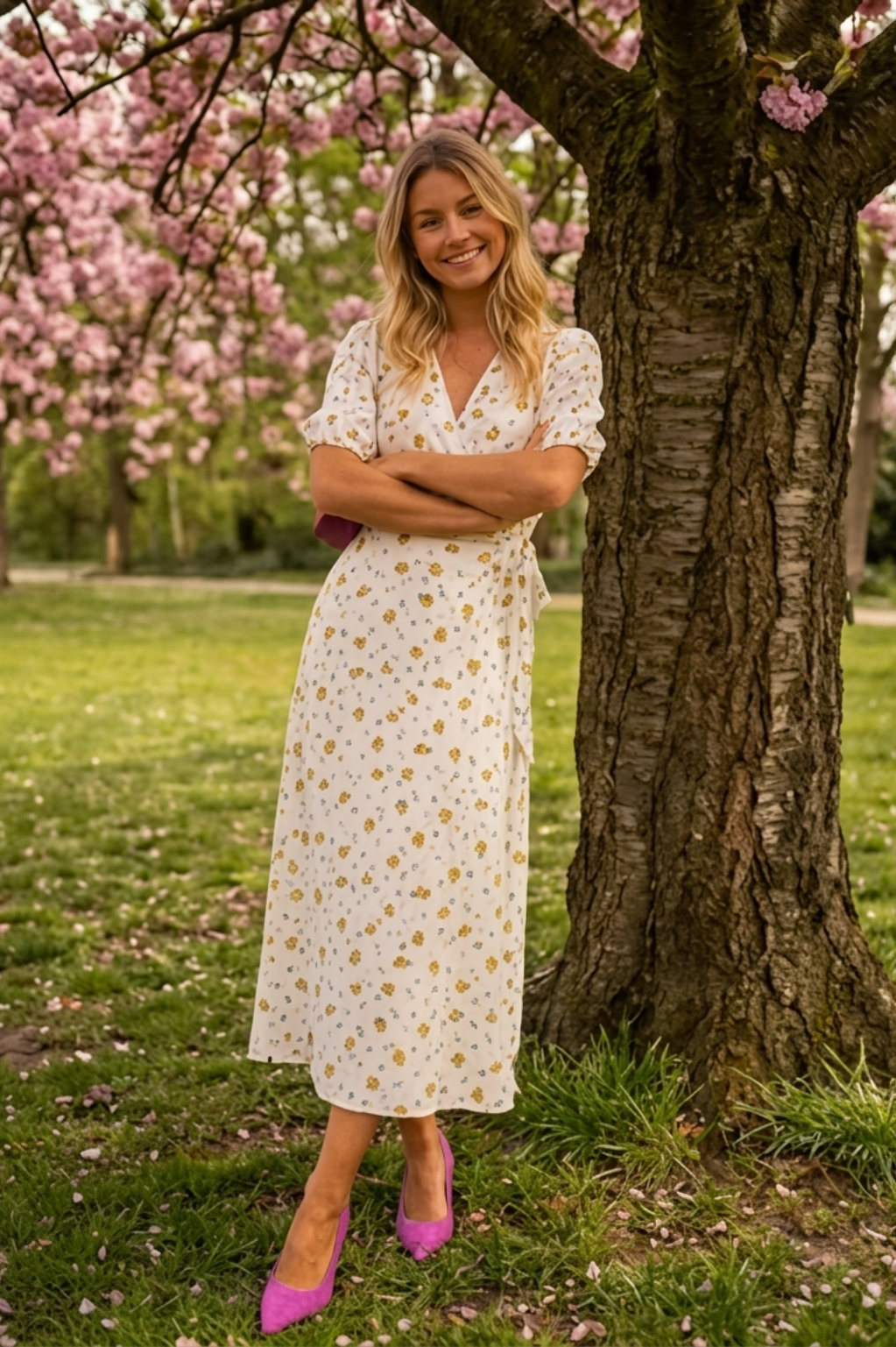 Katharina | Somrig Midiklänning