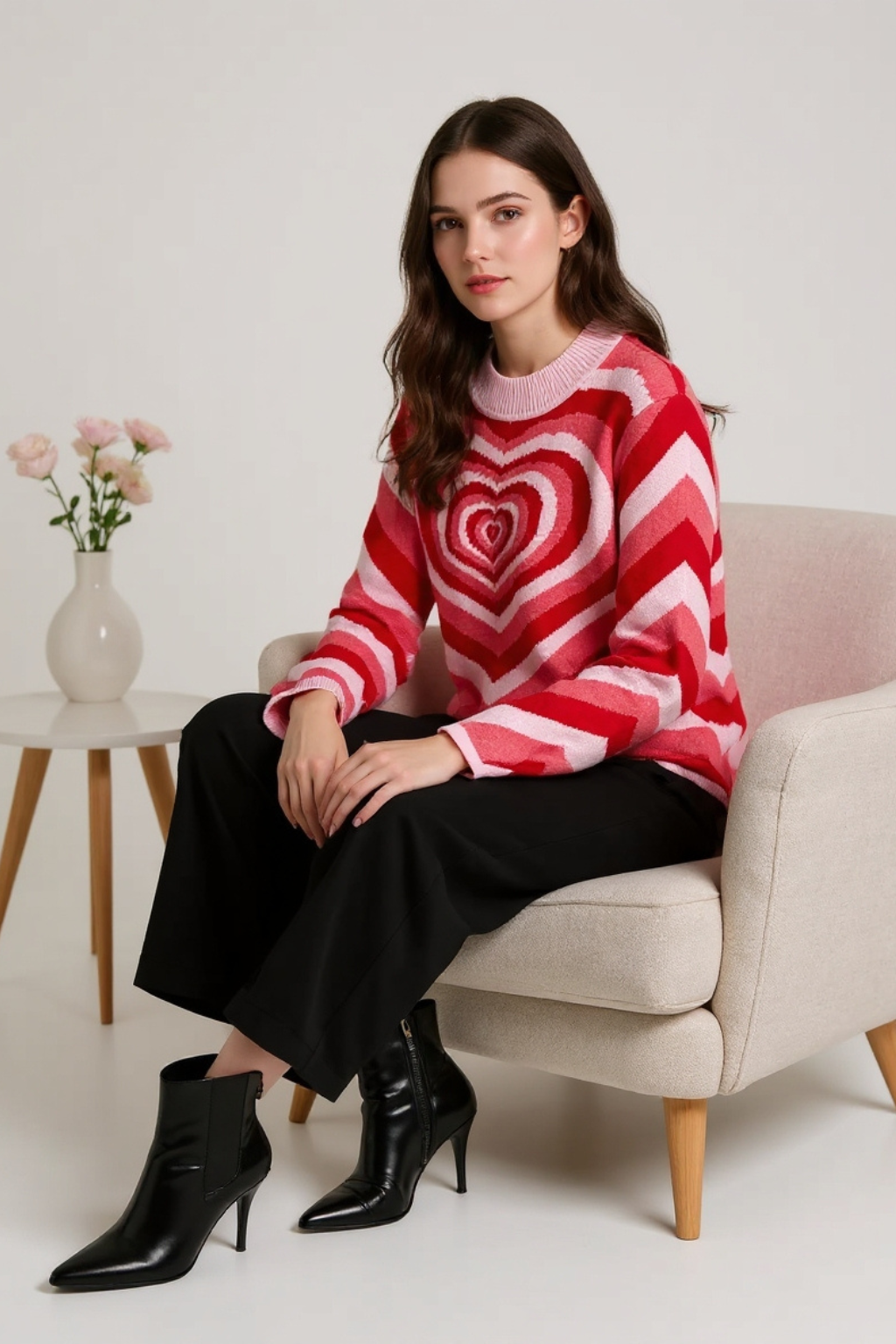 AMORE | Valentine Hjärttröja