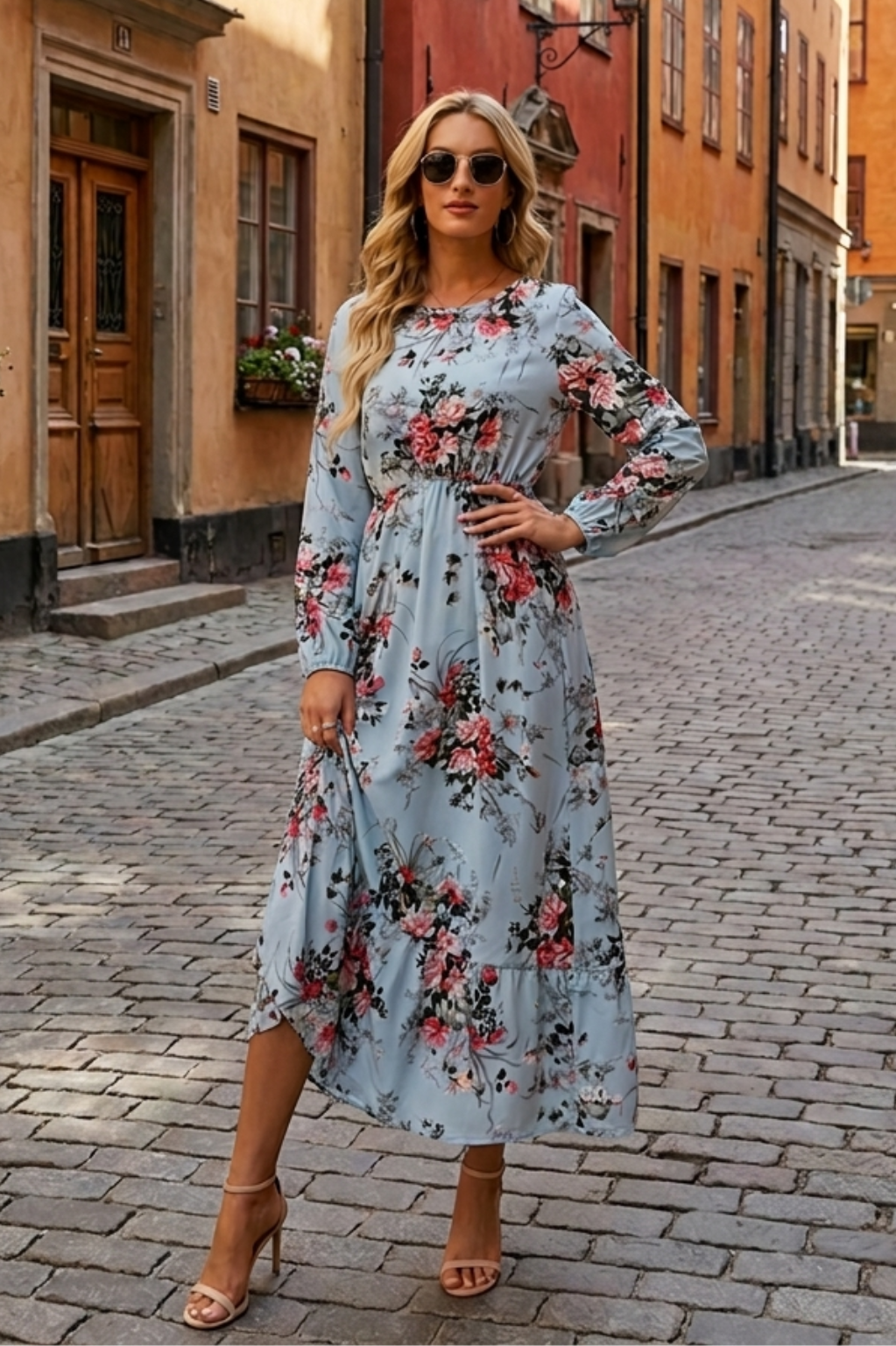 Lena | Blomklänning