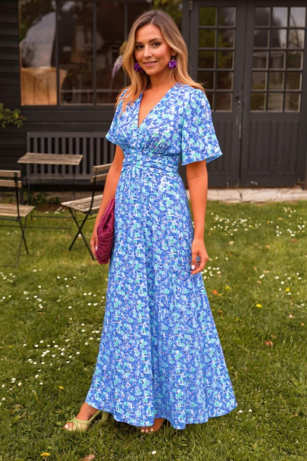 Maja | Blommig klänning