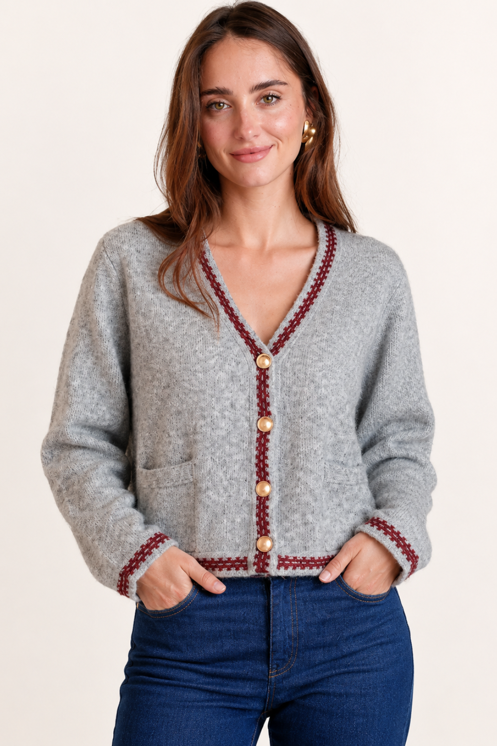 Ruby | Knitted cardigan