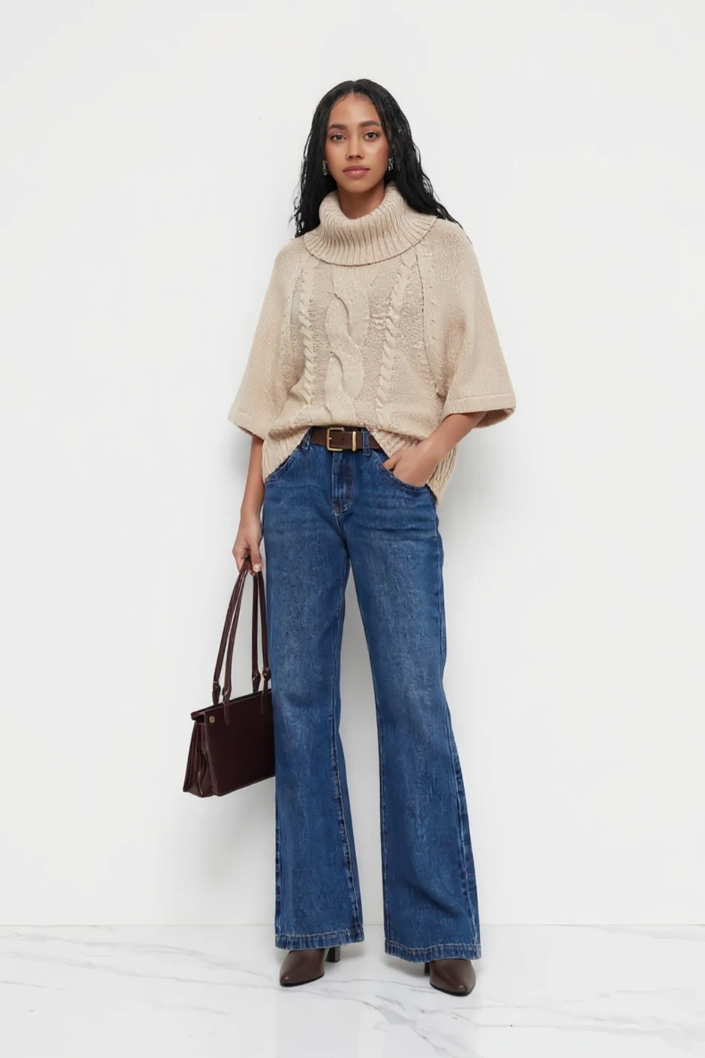 Noelle | Mjuk kabeltröja