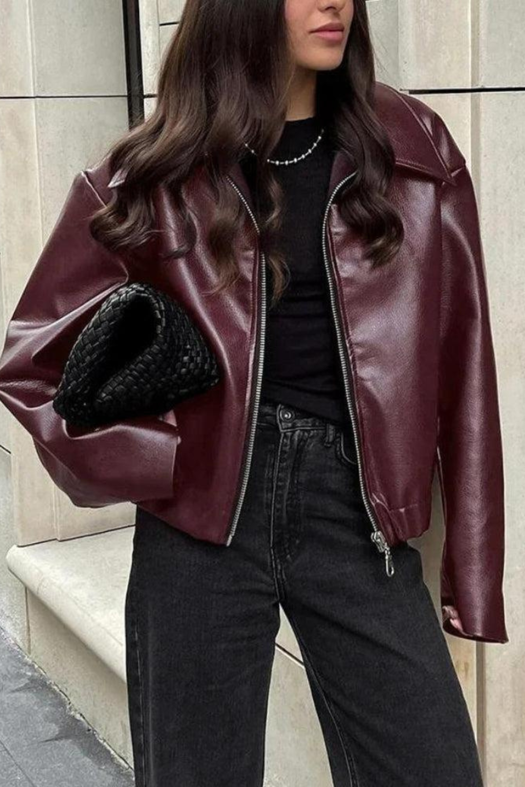 Elvira | Burgundy Jacka