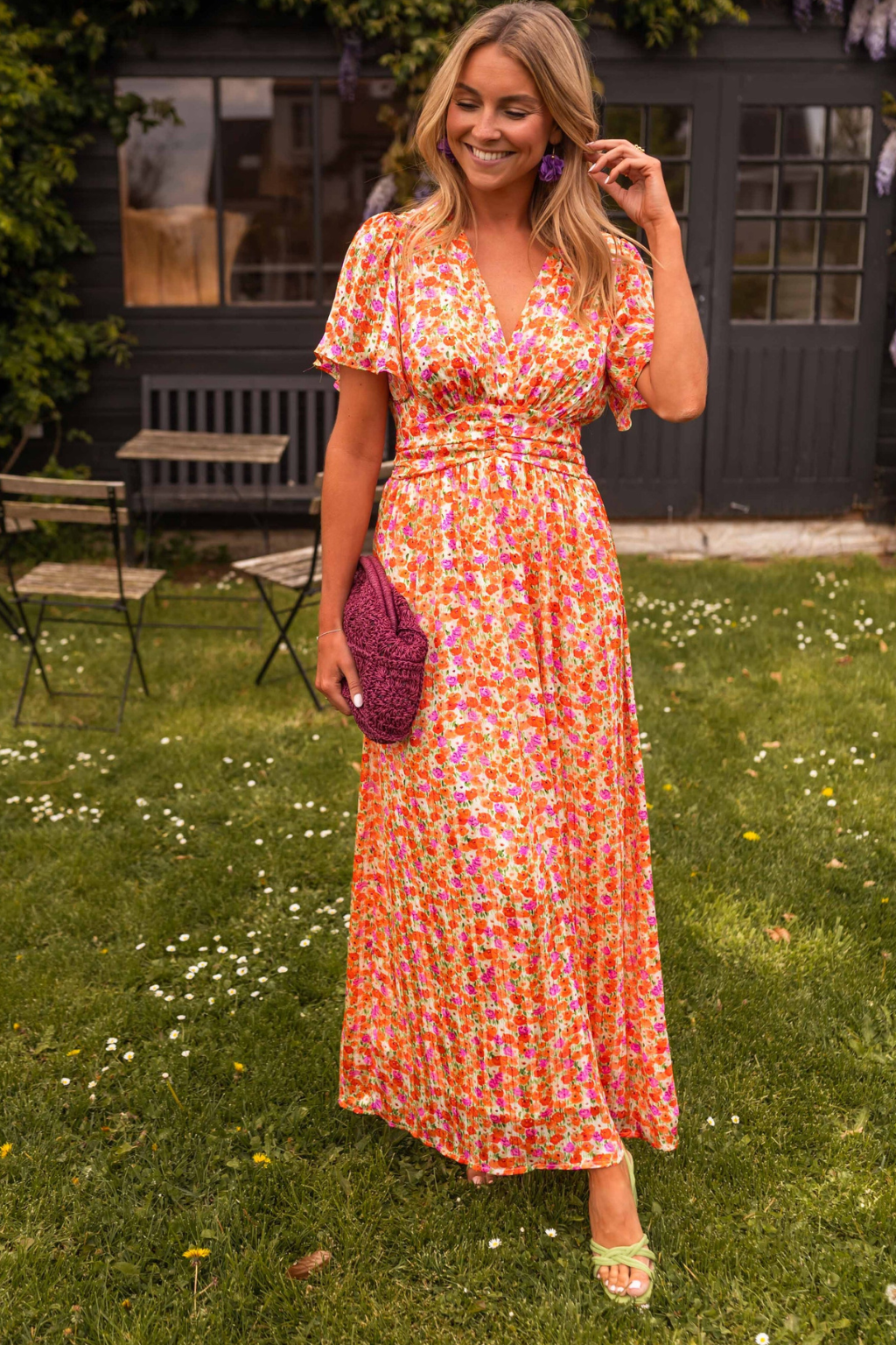 Maja | Blommig klänning