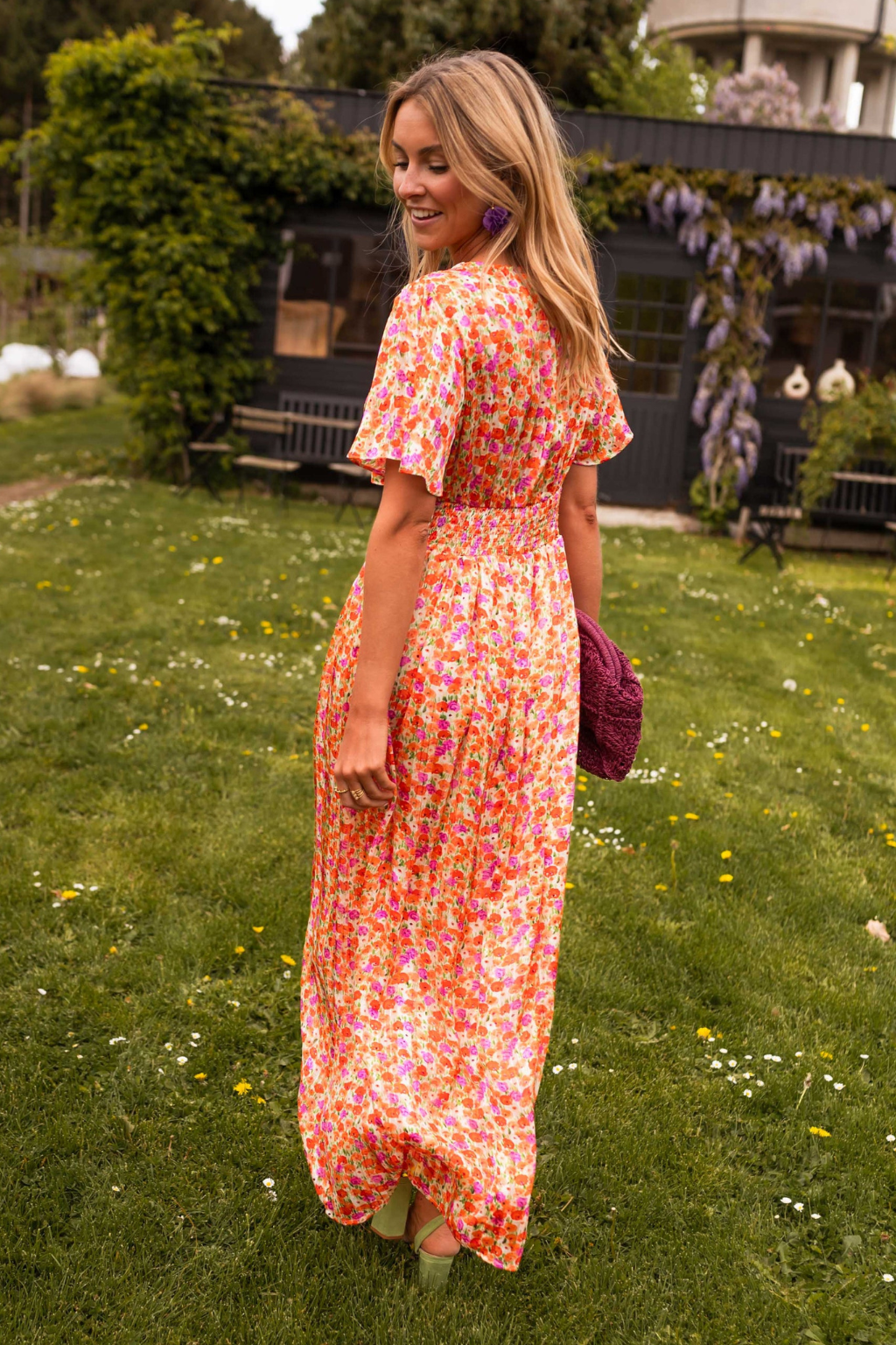 Maja | Blommig klänning