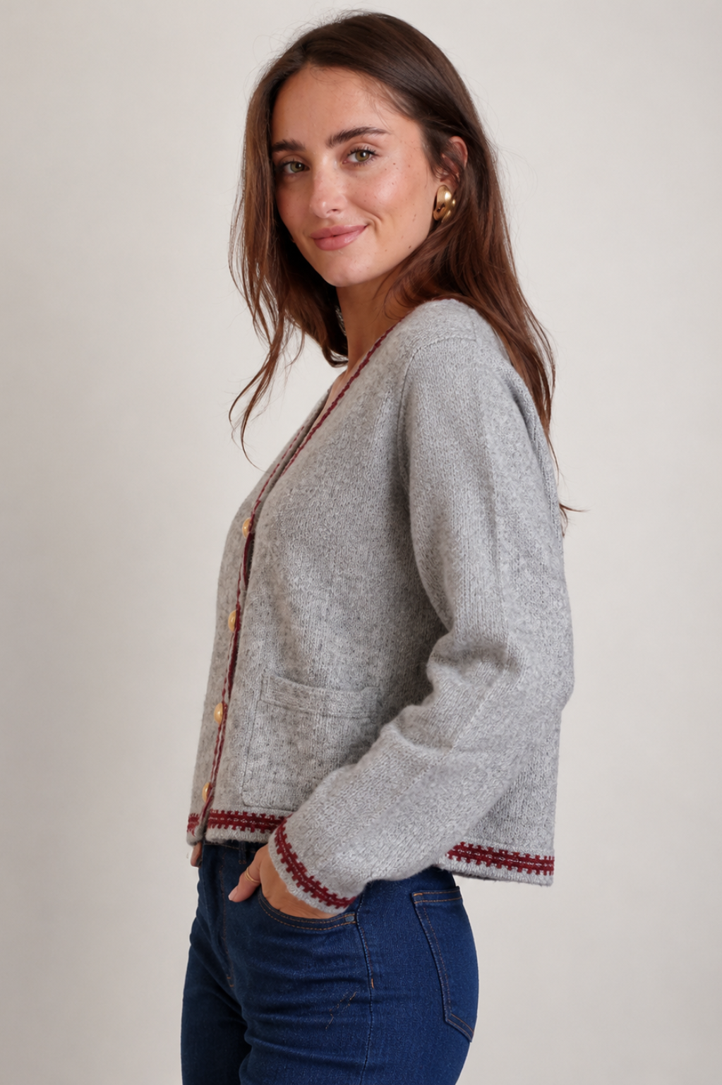 Ruby | Knitted cardigan