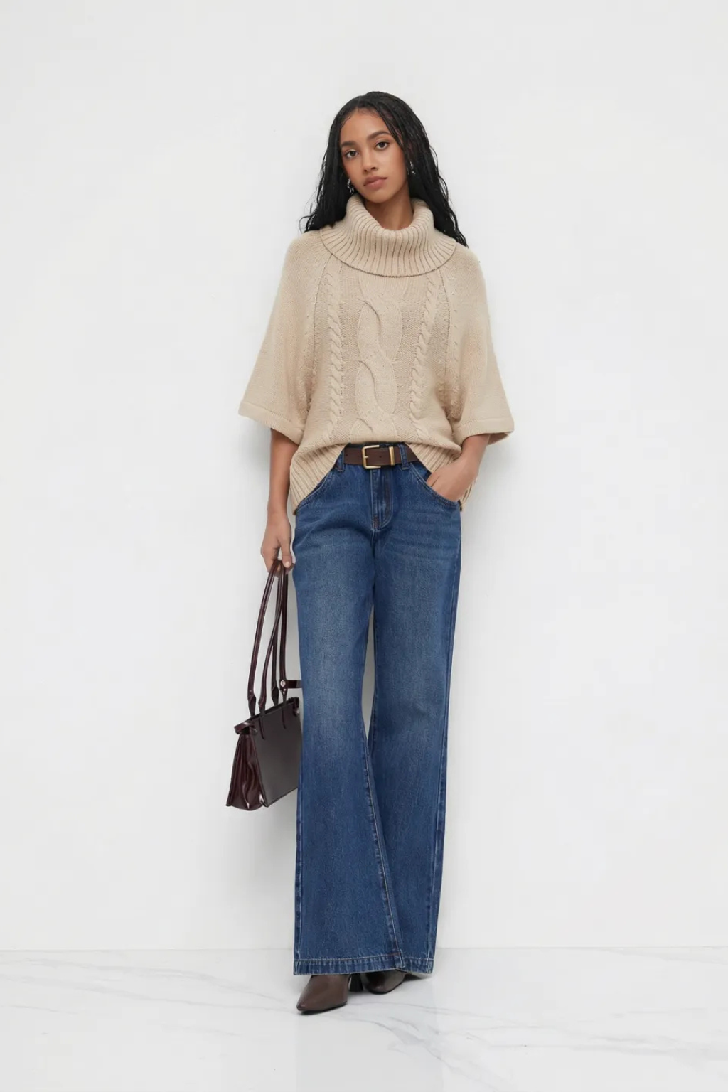 Noelle | Mjuk kabeltröja