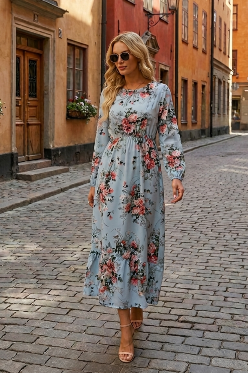 Lena | Blomklänning