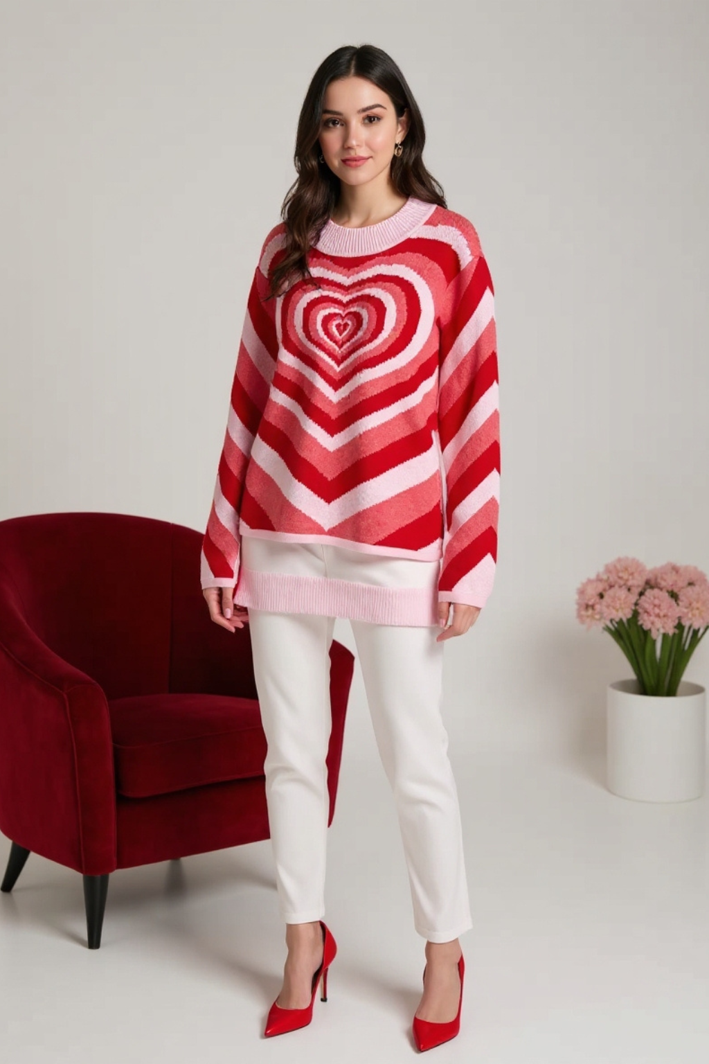 AMORE | Valentine Hjärttröja