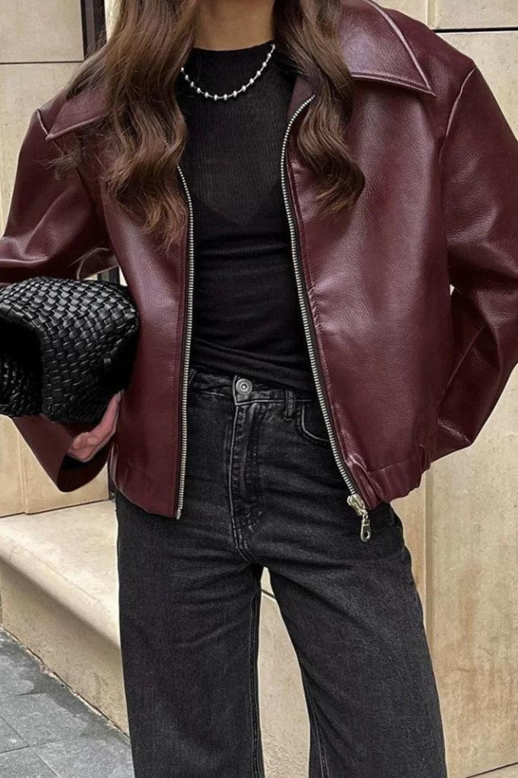 Elvira | Burgundy Jacka