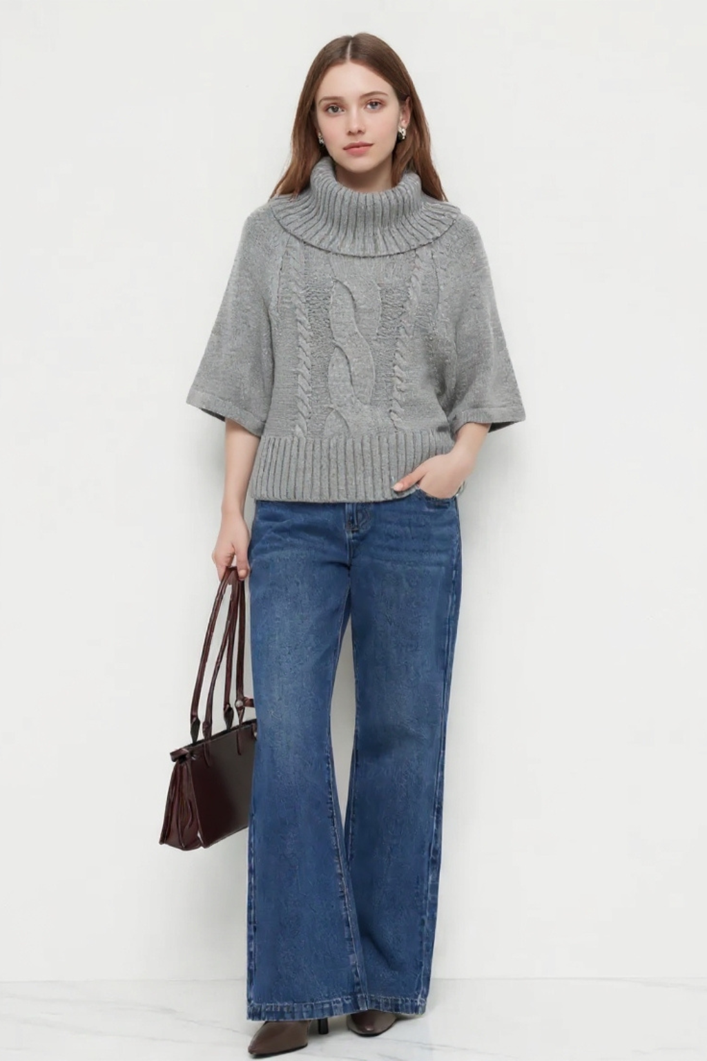 Noelle | Mjuk kabeltröja