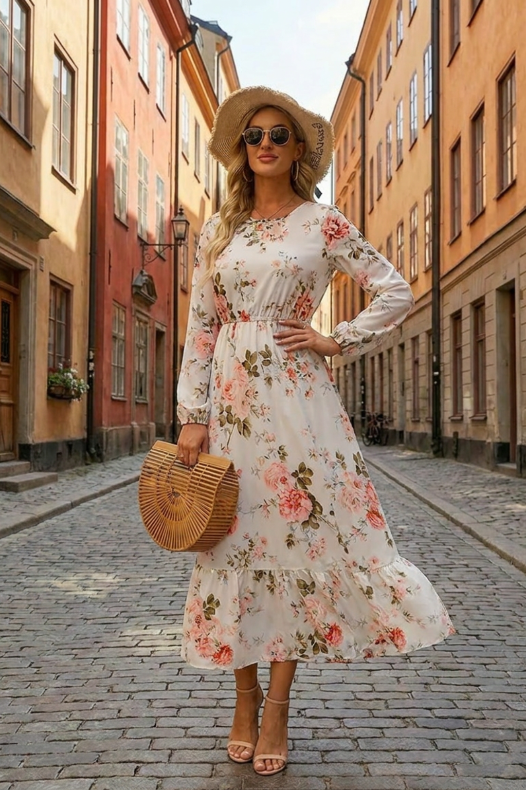 Lena | Blomklänning