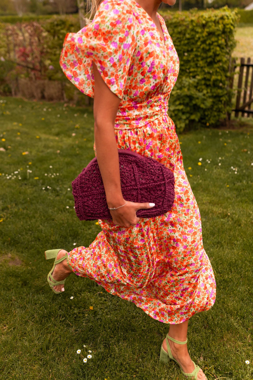 Maja | Blommig klänning