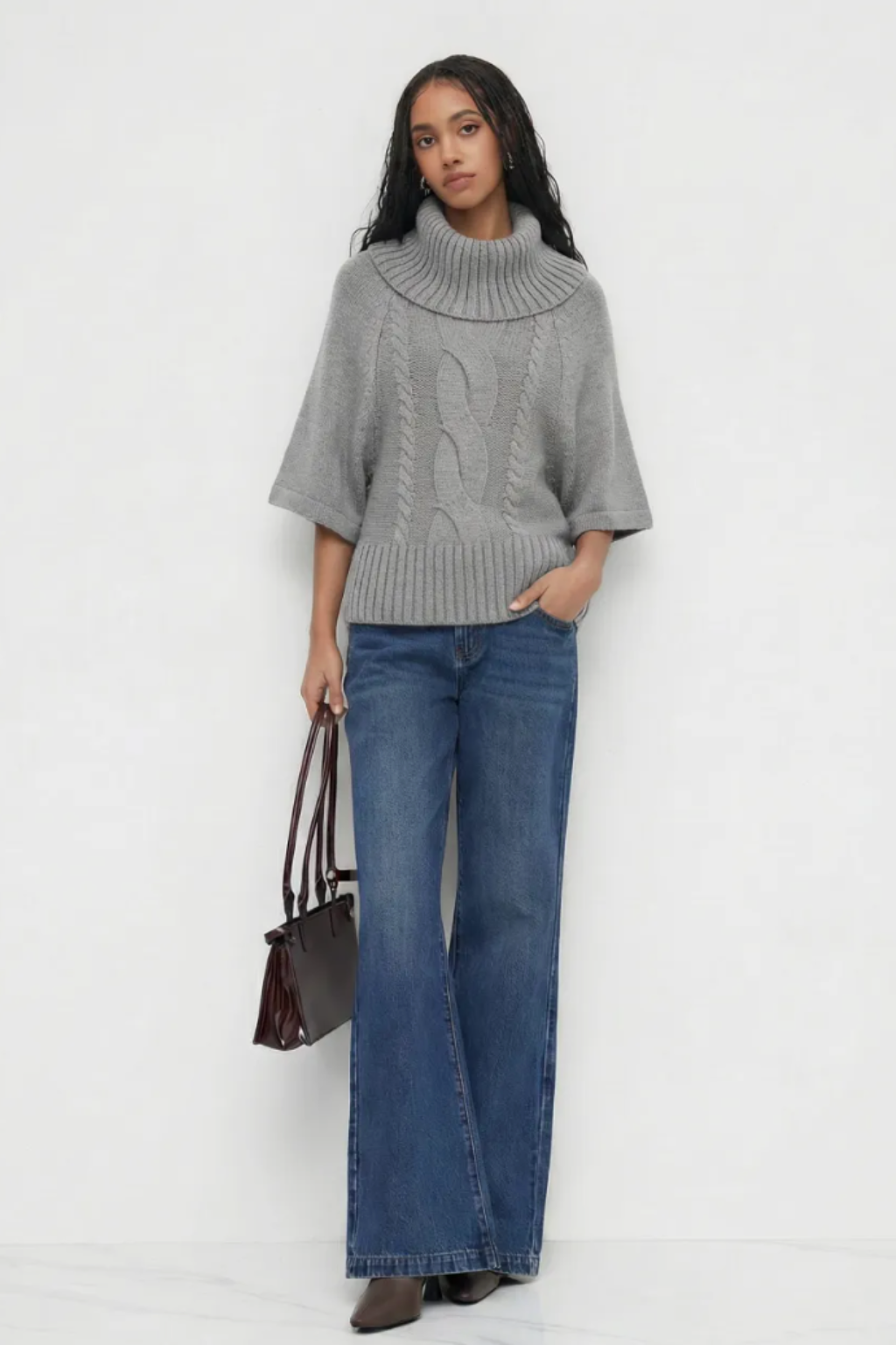 Noelle | Mjuk kabeltröja