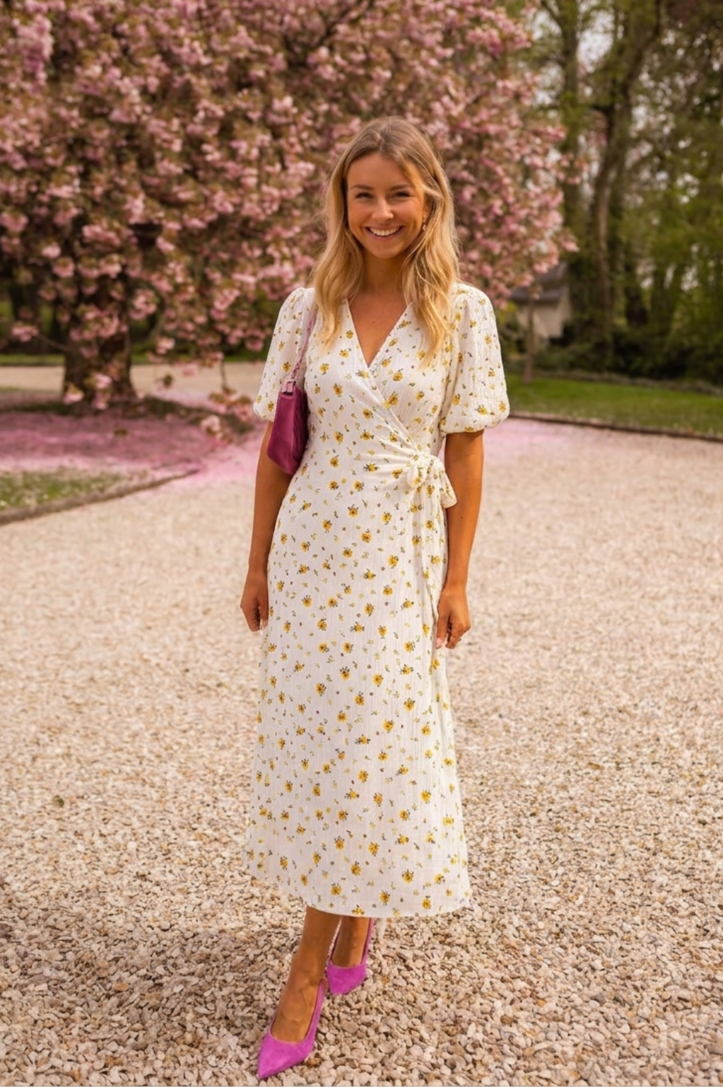Katharina | Somrig Midiklänning