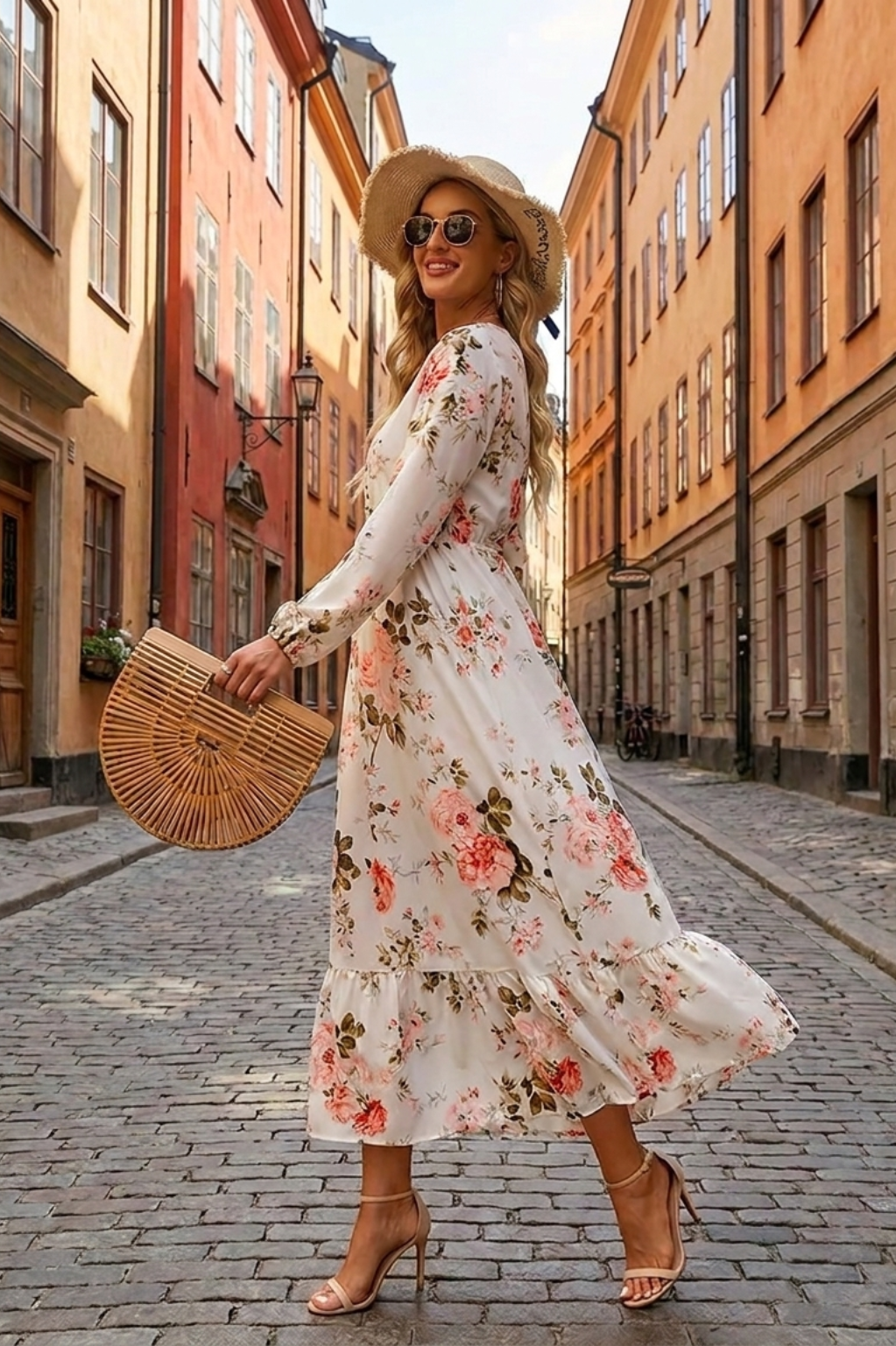 Lena | Blomklänning
