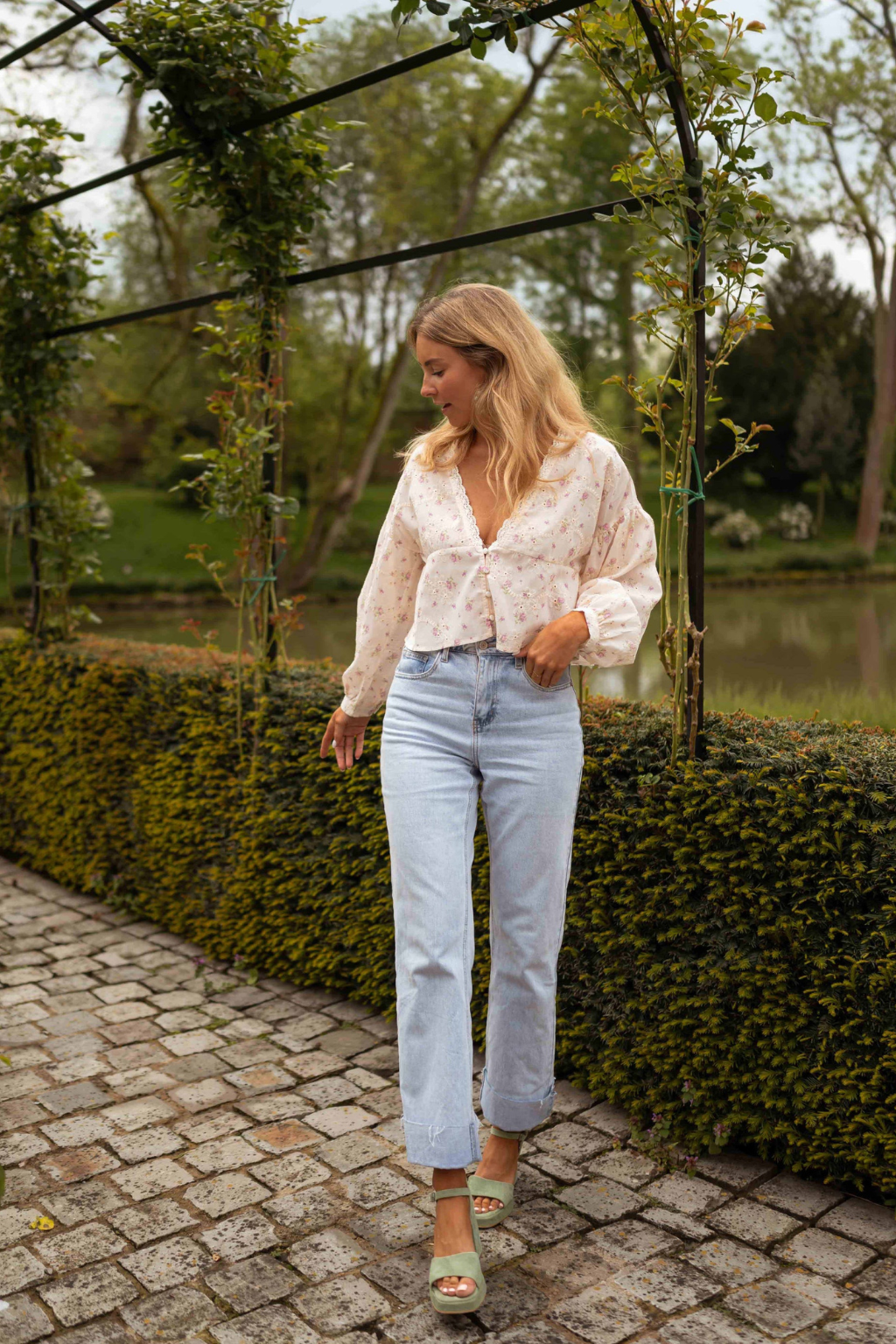 Élise| Fleur Blouse