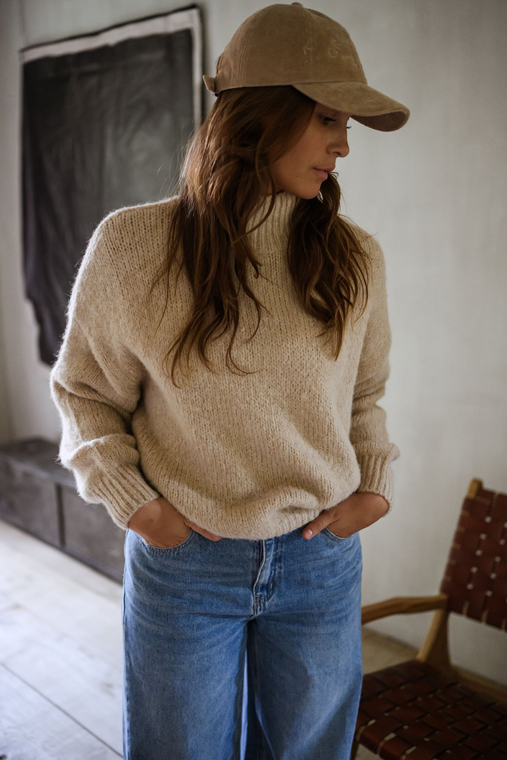 Elena | Mjuk stickad tröja