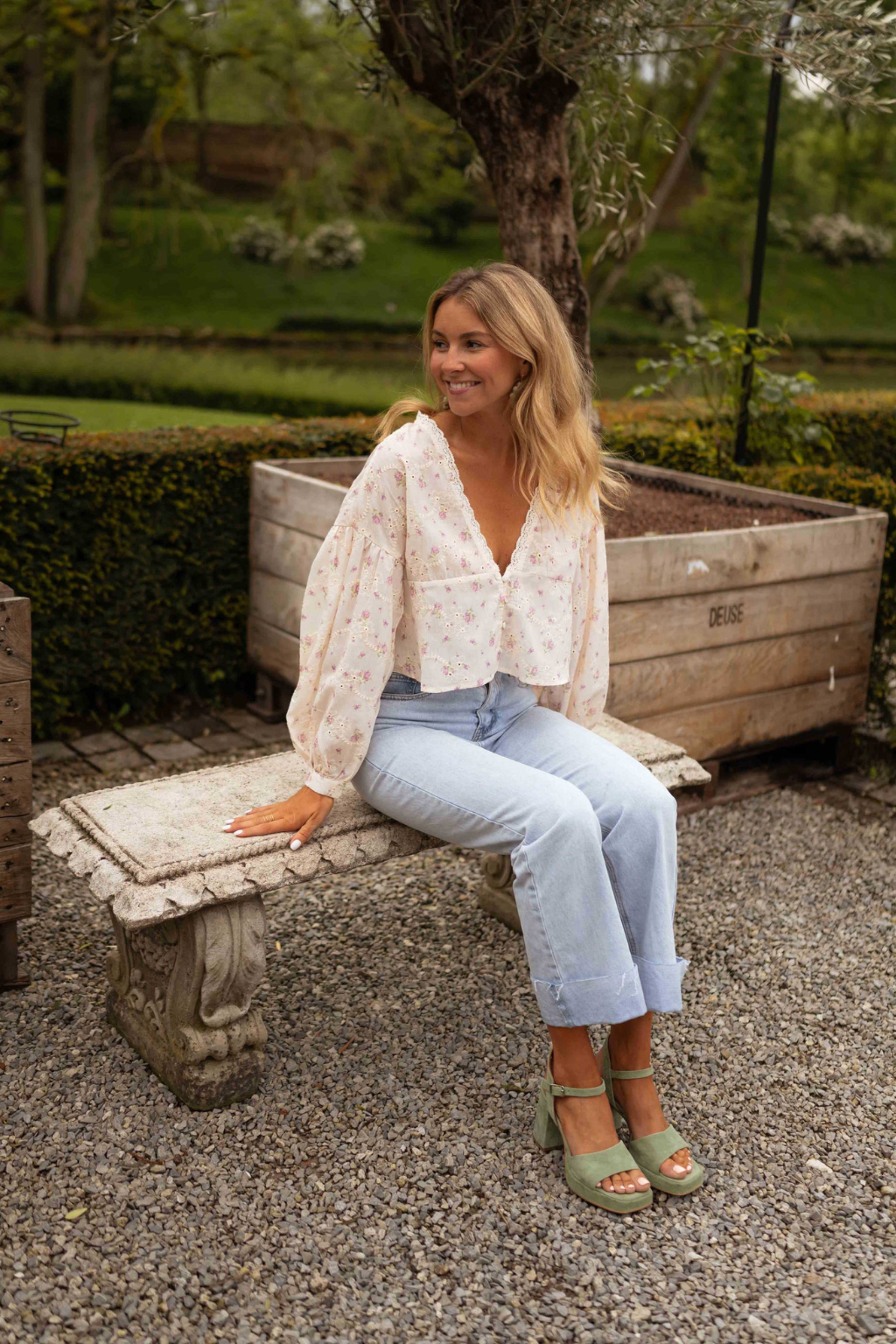 Élise| Fleur Blouse