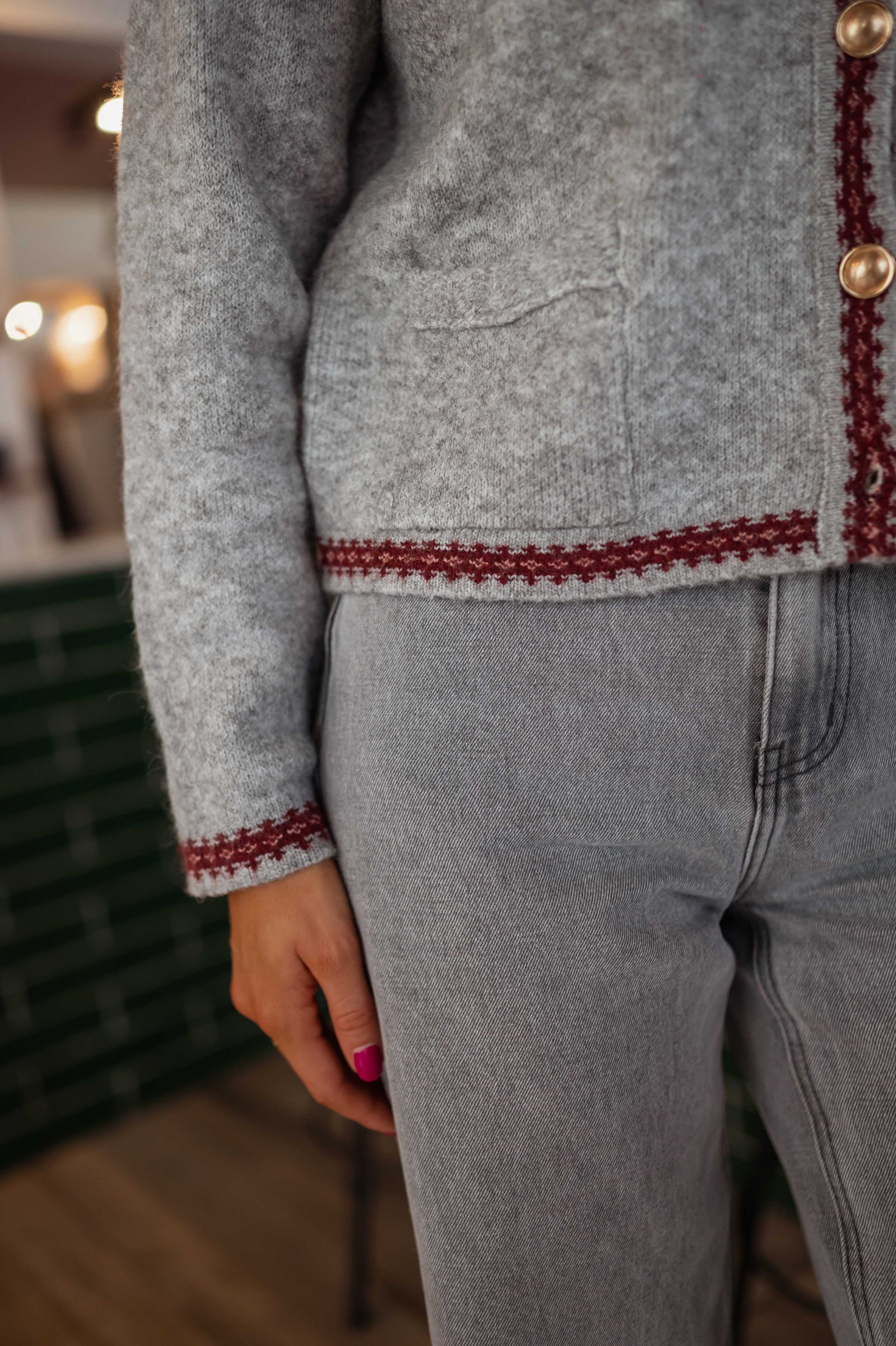 Ruby | Knitted cardigan