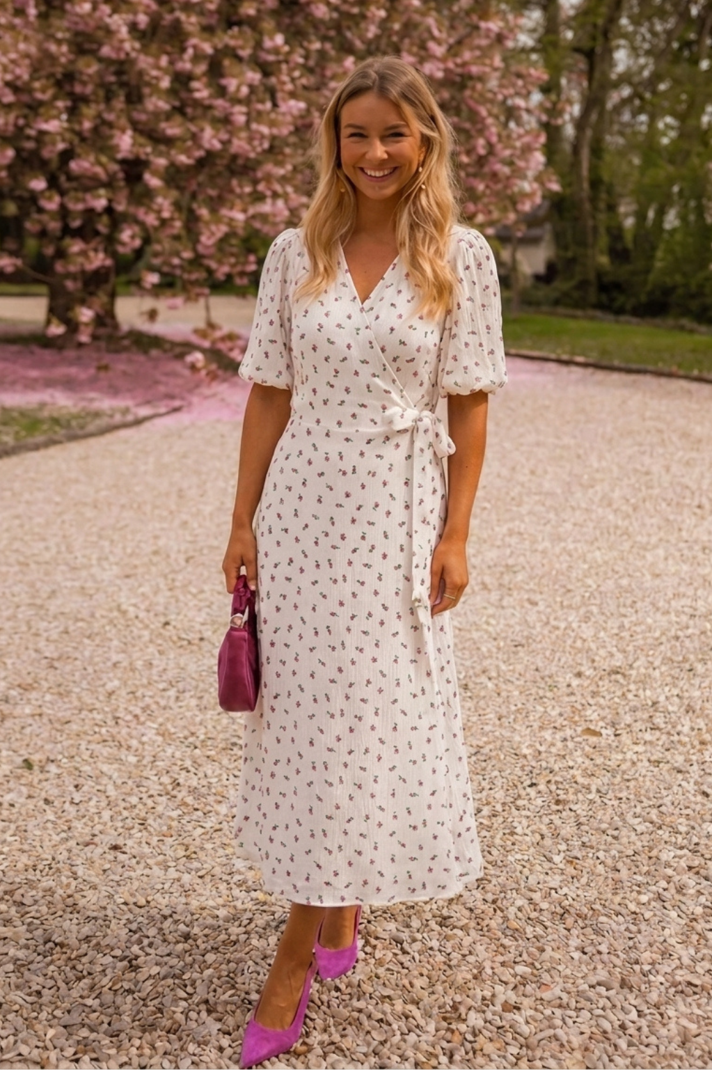 Katharina | Somrig Midiklänning