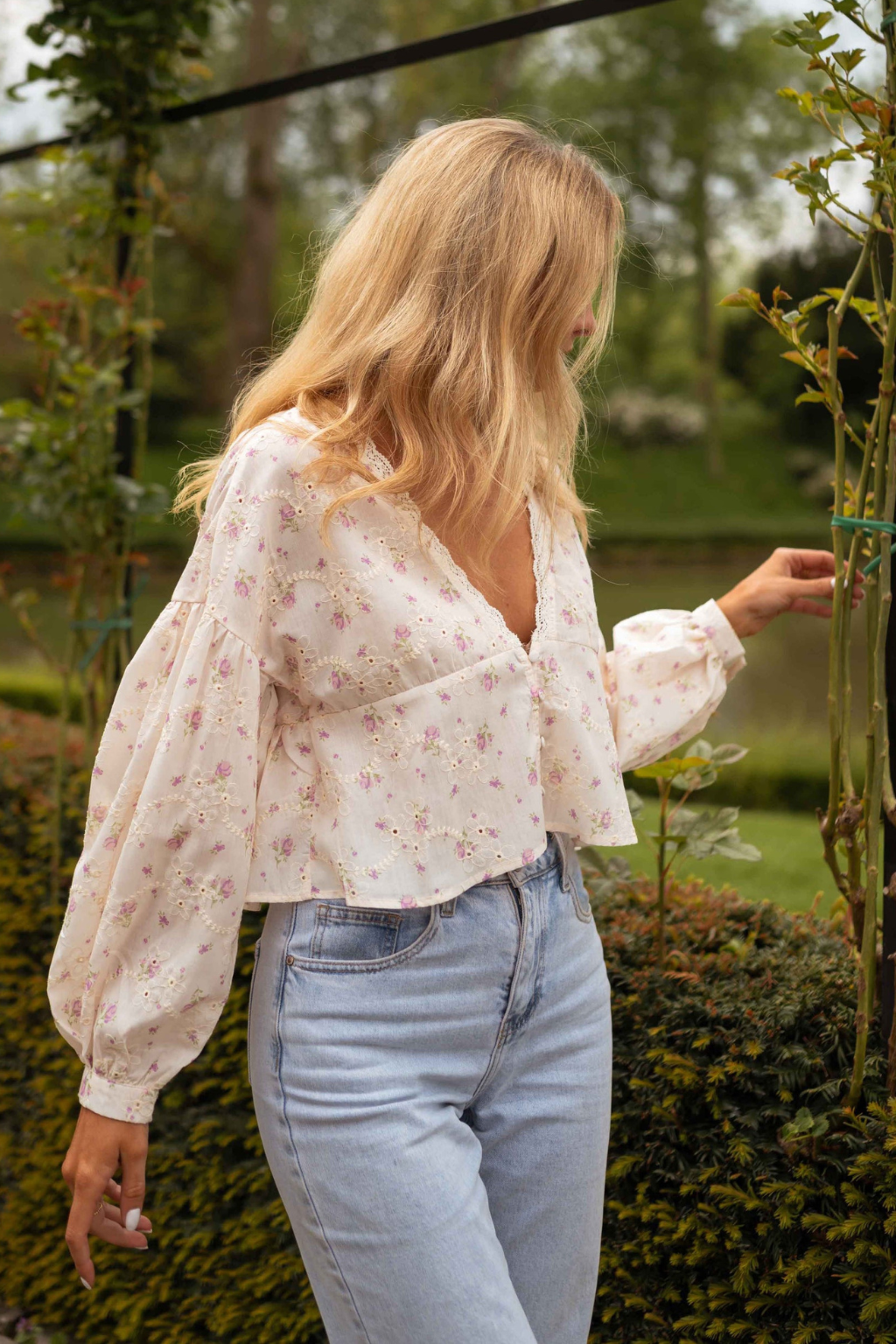 Élise| Fleur Blouse