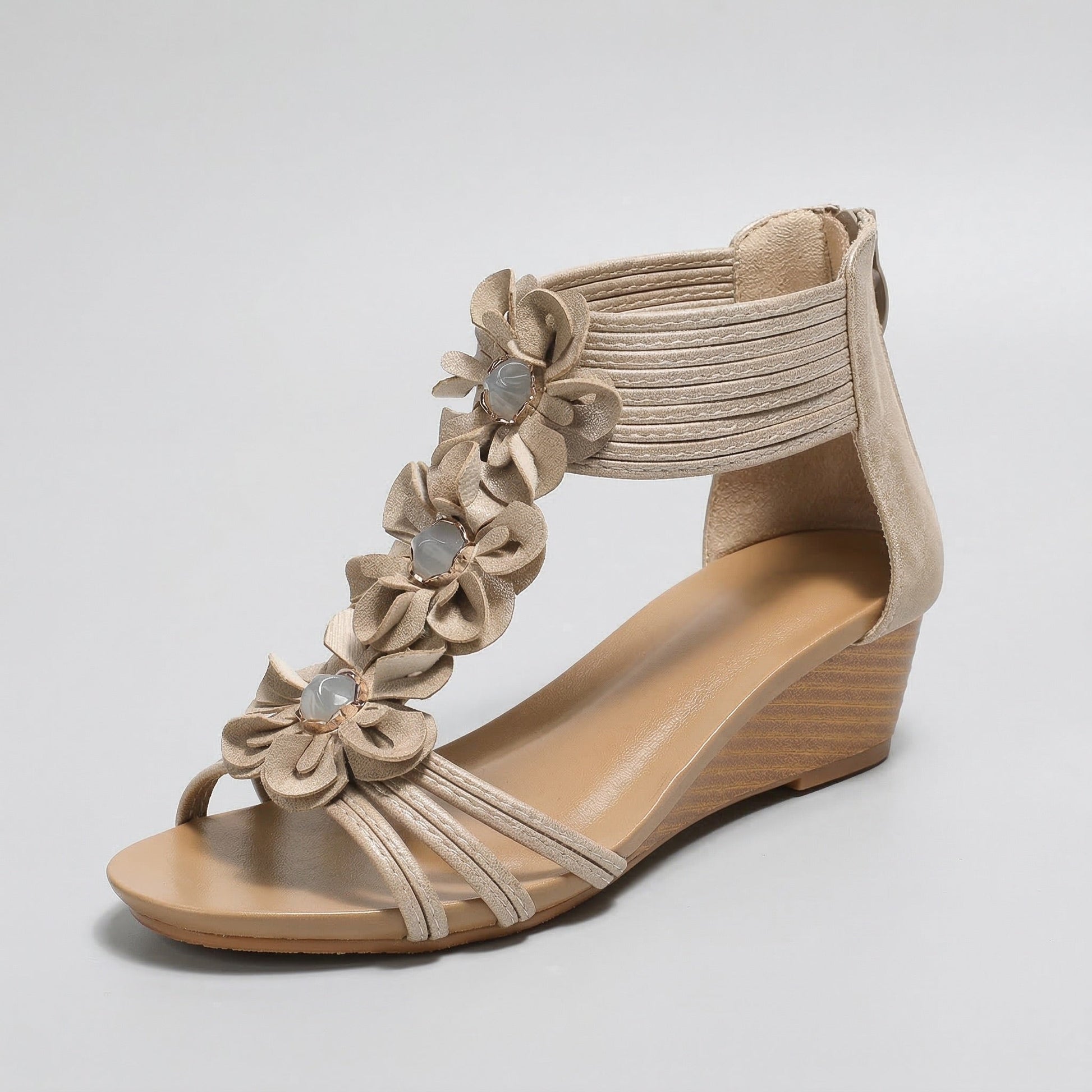 Flora | Blommig Sandal