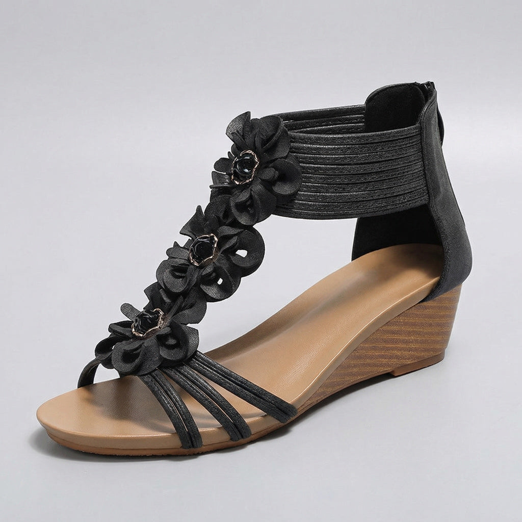 Flora | Blommig Sandal