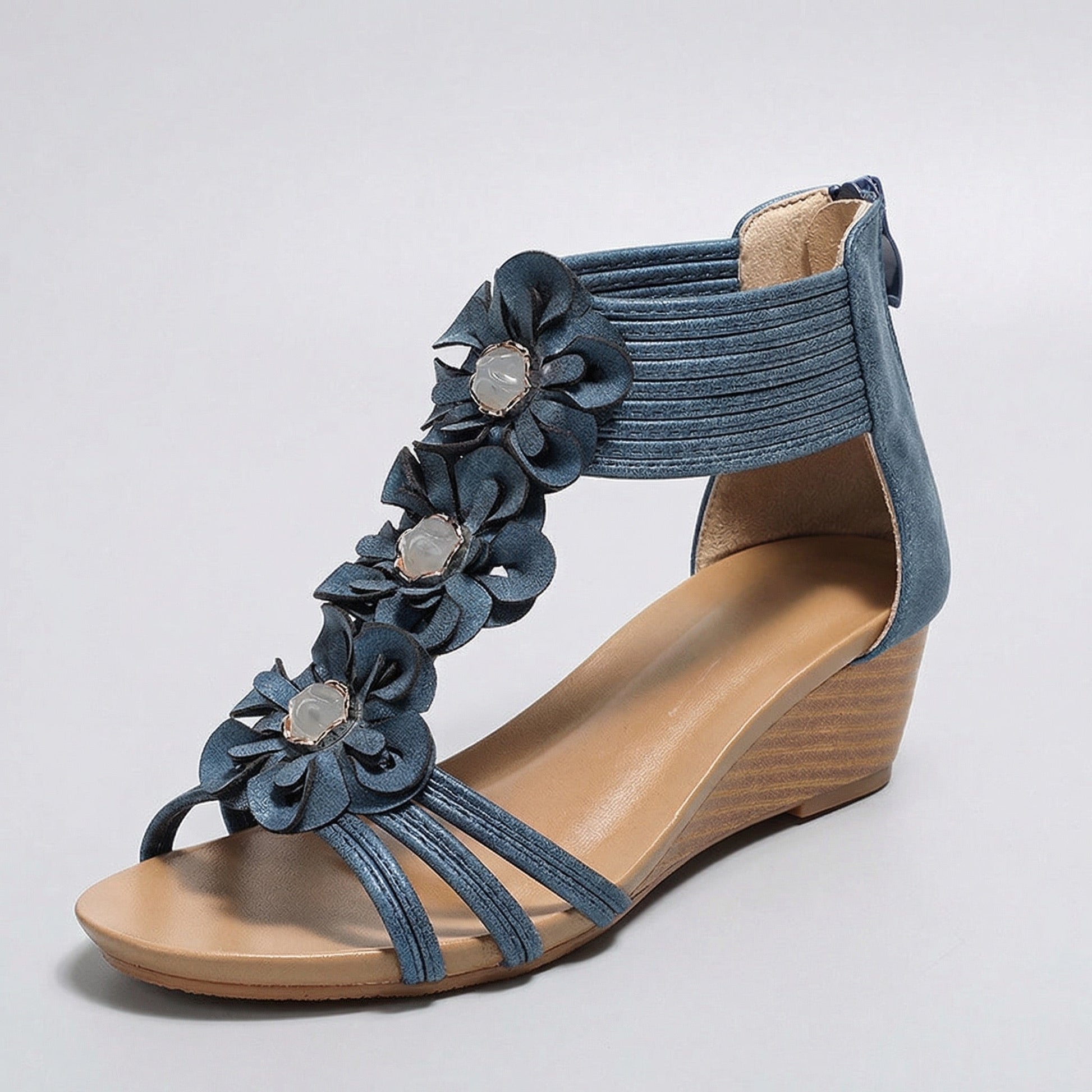 Flora | Blommig Sandal