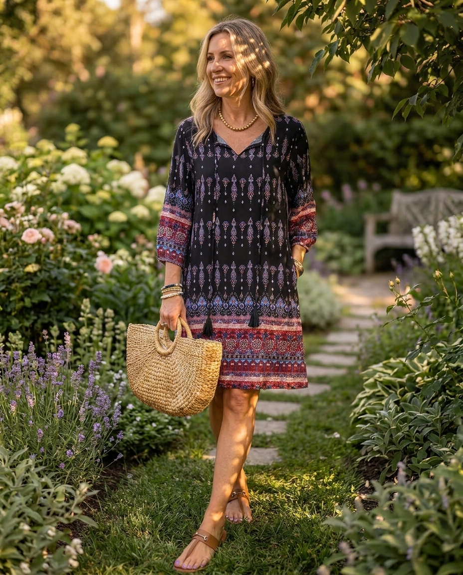 Layla | Boho Klänning