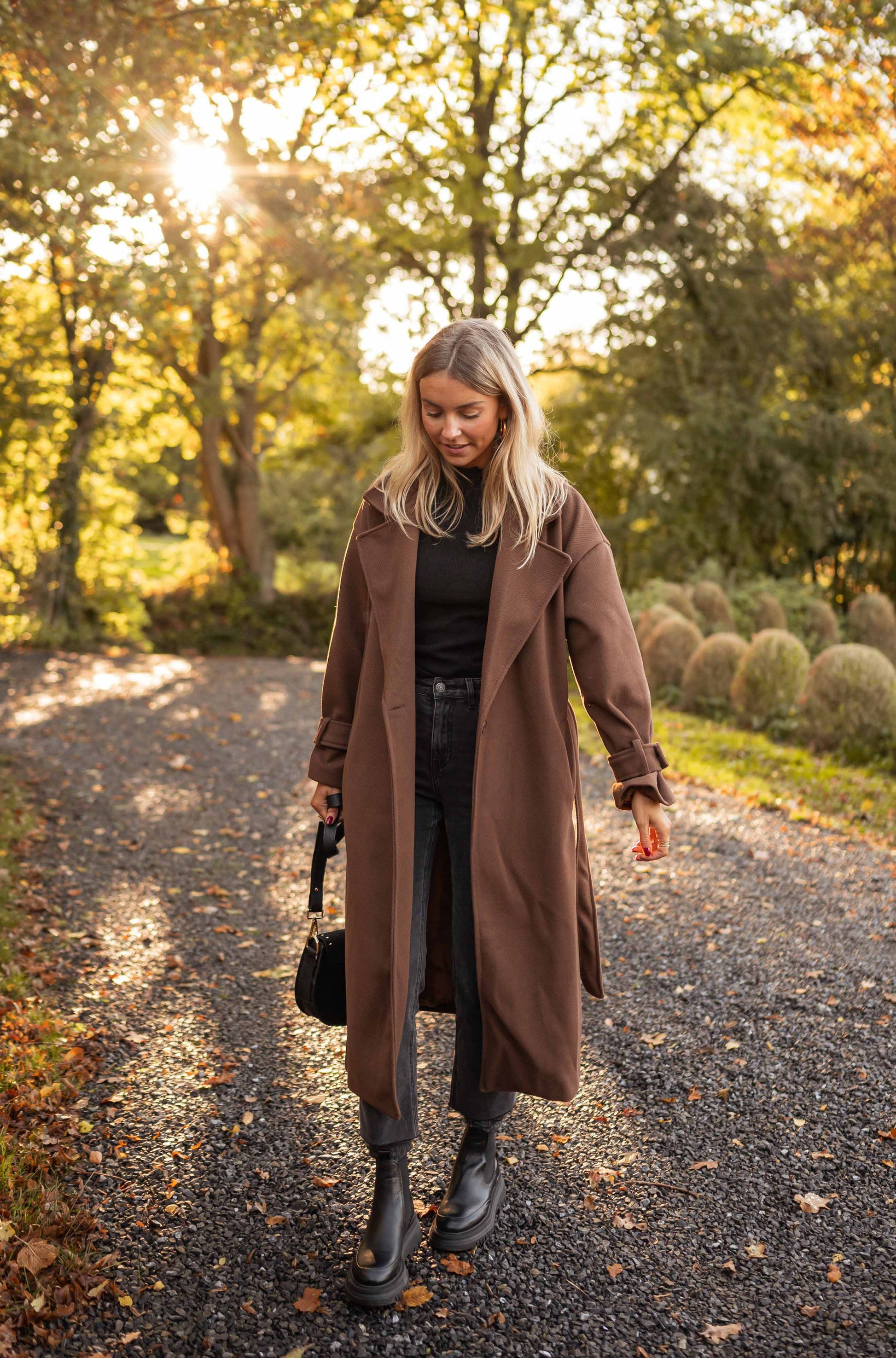 Sofia | Lång omlottkappa