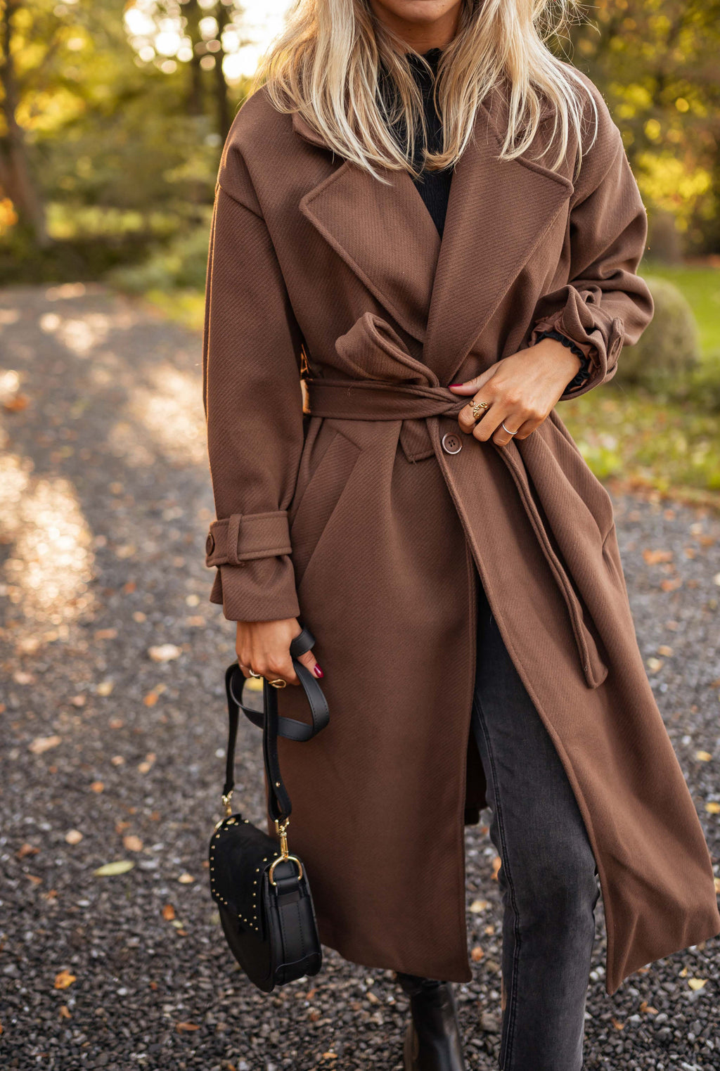 Sofia | Lång omlottkappa