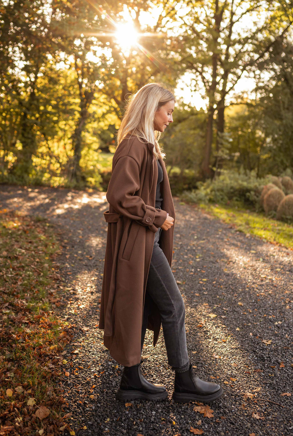 Sofia | Lång omlottkappa