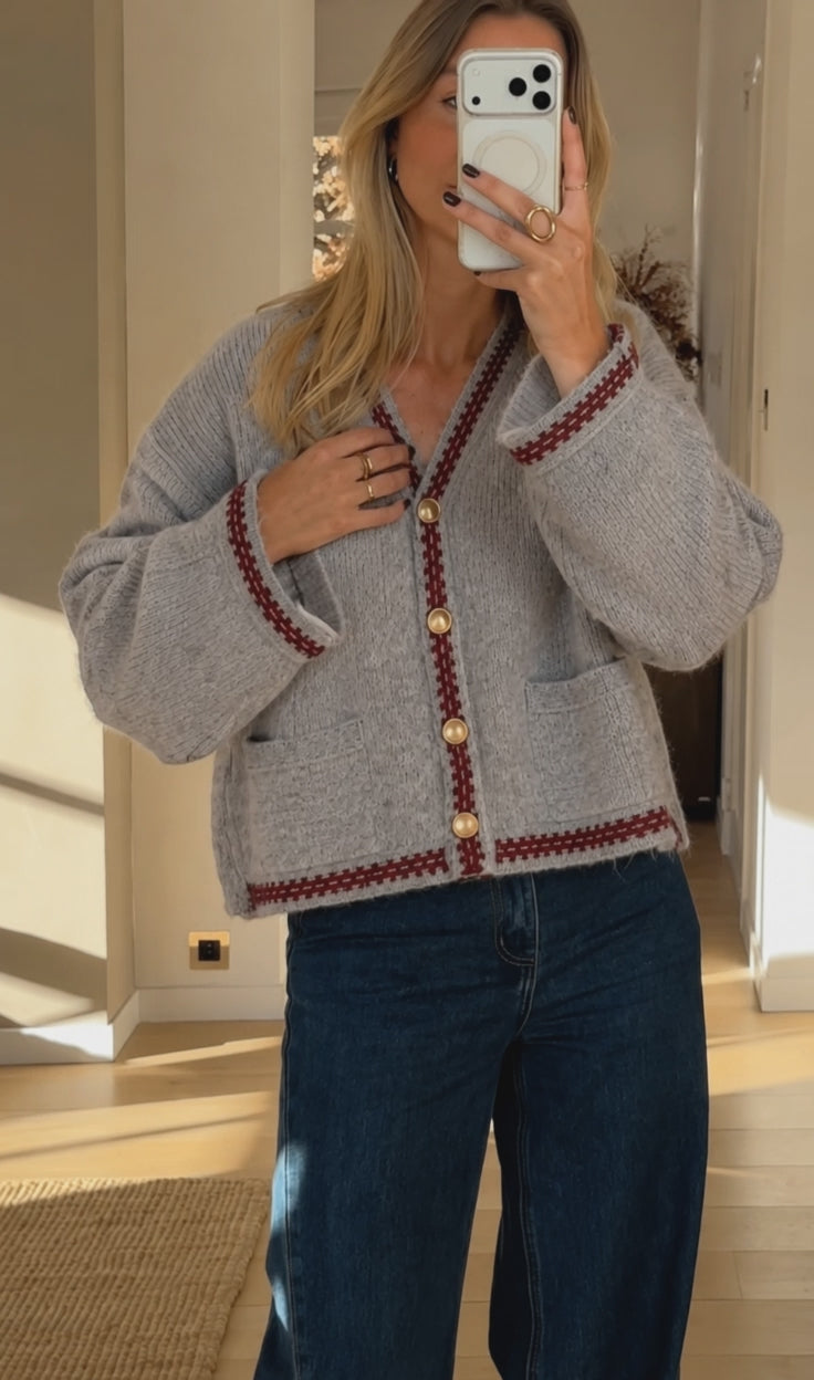 Ruby | Knitted cardigan